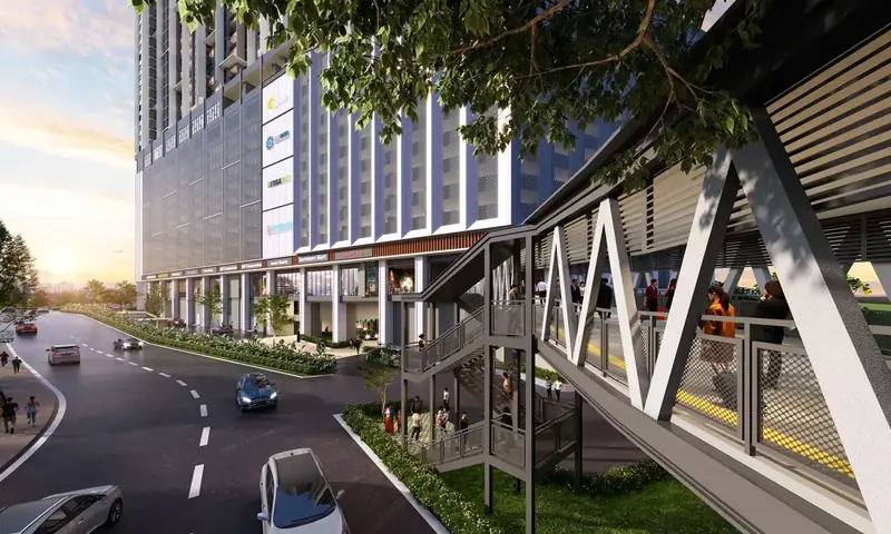 Proposed pedestrian link bridge at Causewayz Square, JB City Centre