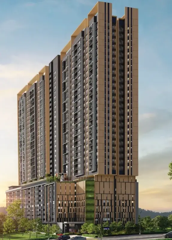D'Evia Residences tower at D'Evia Residences, Kwasa Damansara