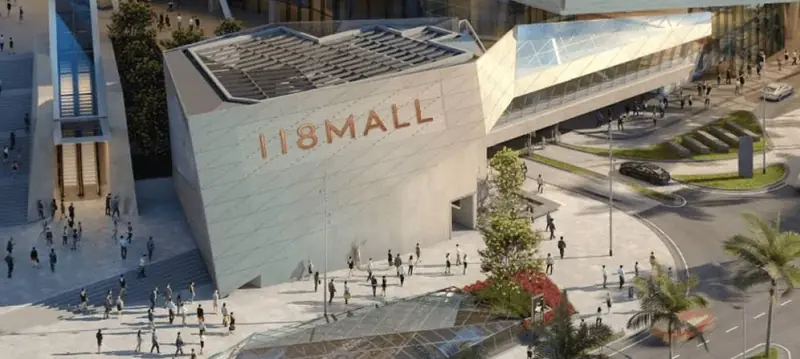 118 Mall in the Merdeka 118 precinct near MABA Suitez