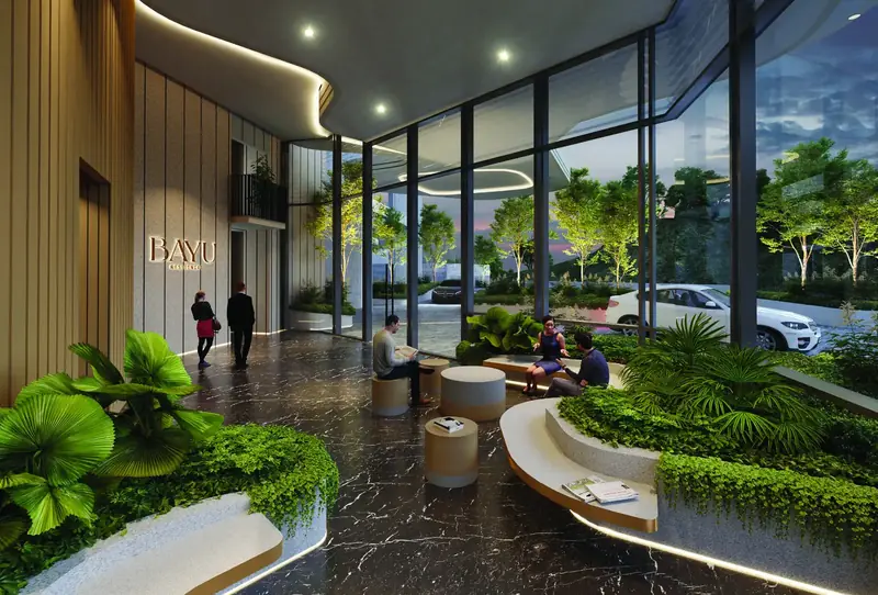 Lobby at Residensi Bayu Damai, Likas