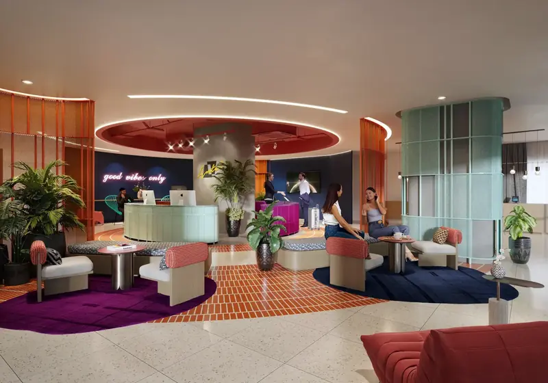 Lobby at The Bedrock, Jesselton Docklands