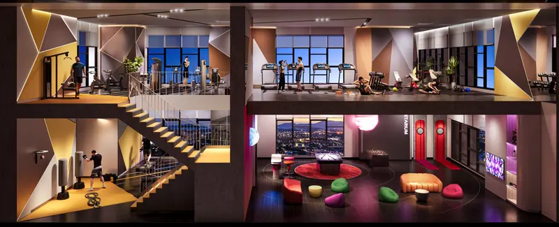 Gym at The Celestz, Johor Bahru