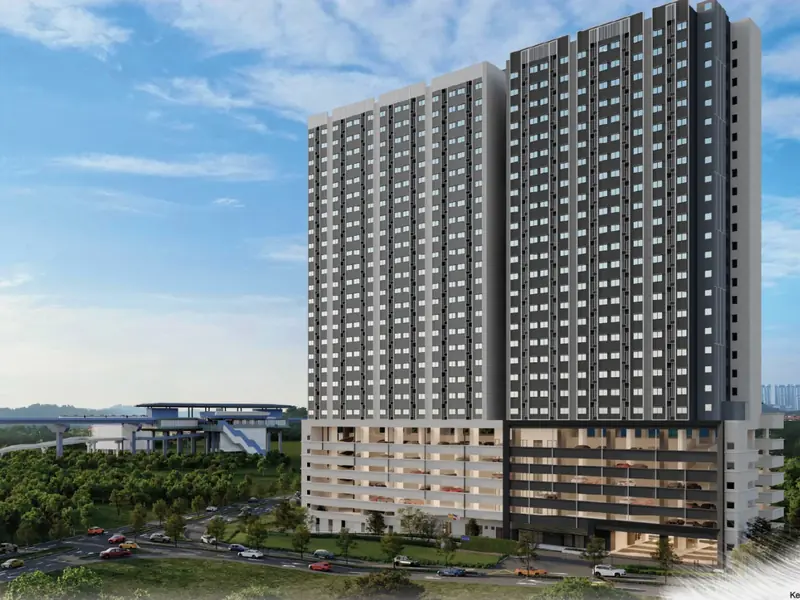D'Nuri Residences, Kwasa Damansara (artist's impression)
