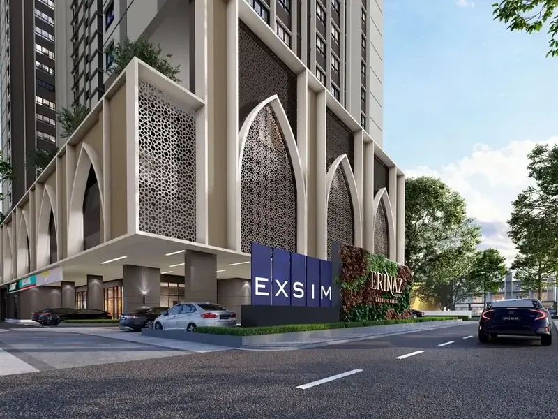 Erinaz Suites, Kubang Kerian (artist's impression)