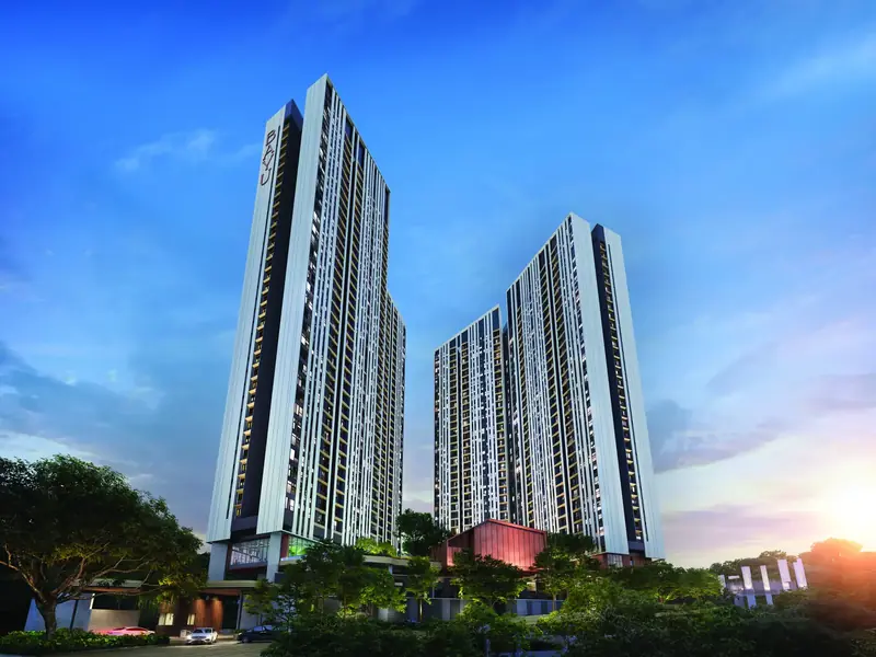 Residensi Bayu Damai, Likas (artist's impression)